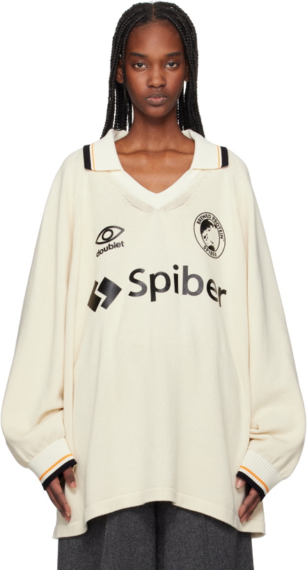 Photo: doublet Off-White Team Spiber Football Polo