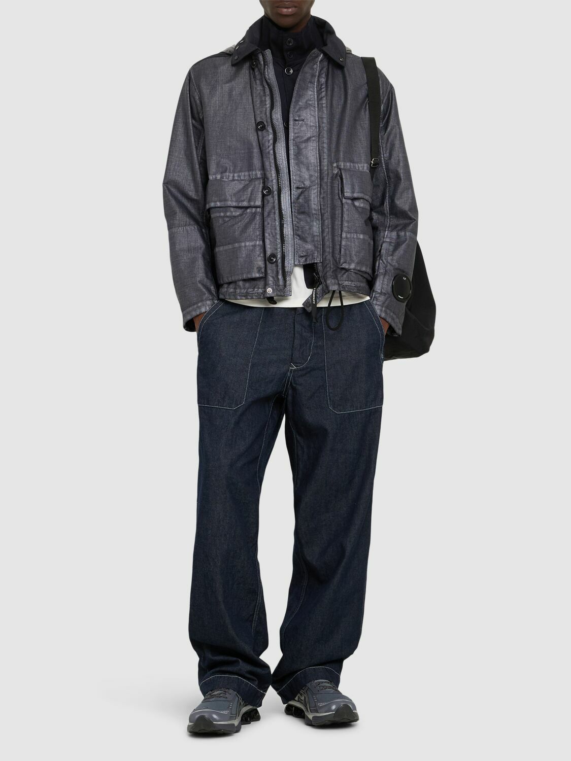 BACKDROP DIA JACKET cp Buy Palace x C.P. Company Denim 14 3/4oz Goggle Jacket