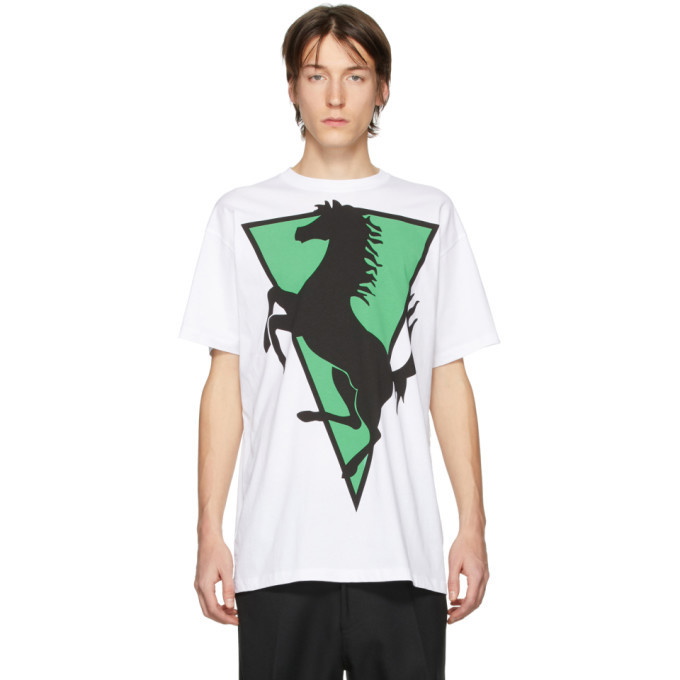 Photo: Raf Simons White Horse T-Shirt