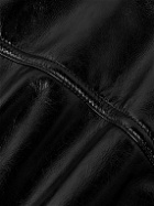 TOM FORD - Patent-Leather Blouson Jacket - Black