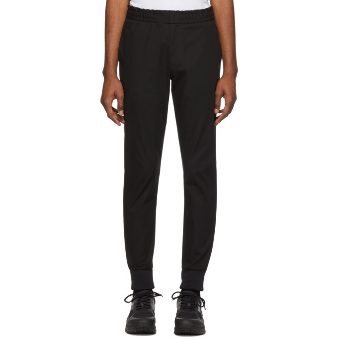 Photo: PS by Paul Smith Black Drawcord Trousers