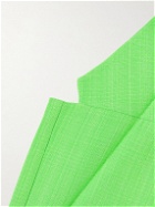 Jacquemus - Neon Woven Suit Jacket - Green