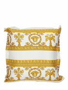 VERSACE - Barocco & Robe Printed Cotton Cushion