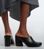 Loewe Oval leather mules