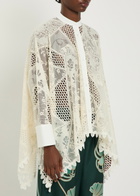 LA Double J Lace Shirt Cream
