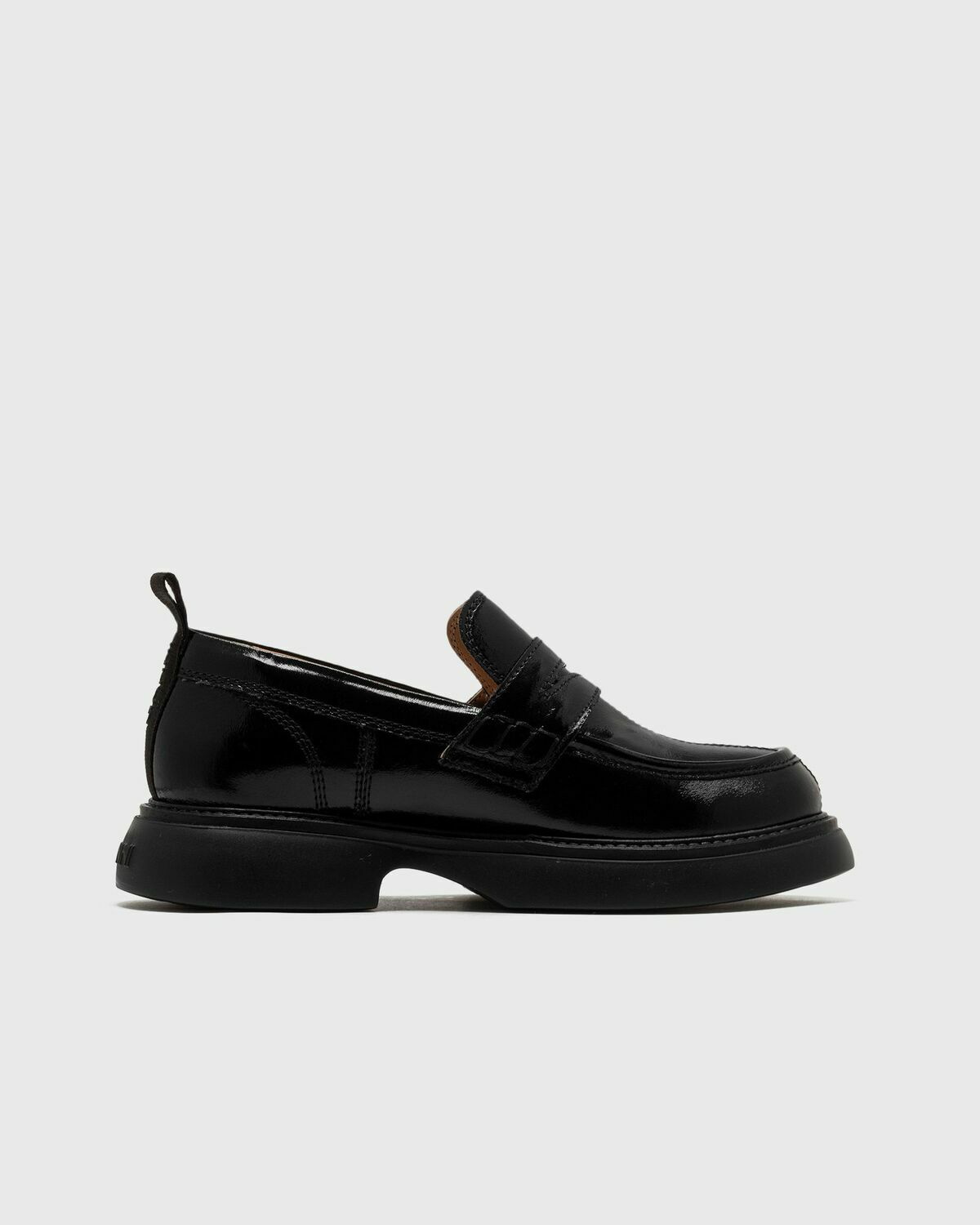 【関税込み】GANNI ブラック Everyday ローファー Ganni Everyday Loafer Naplack Black Casual Shoes GANNI