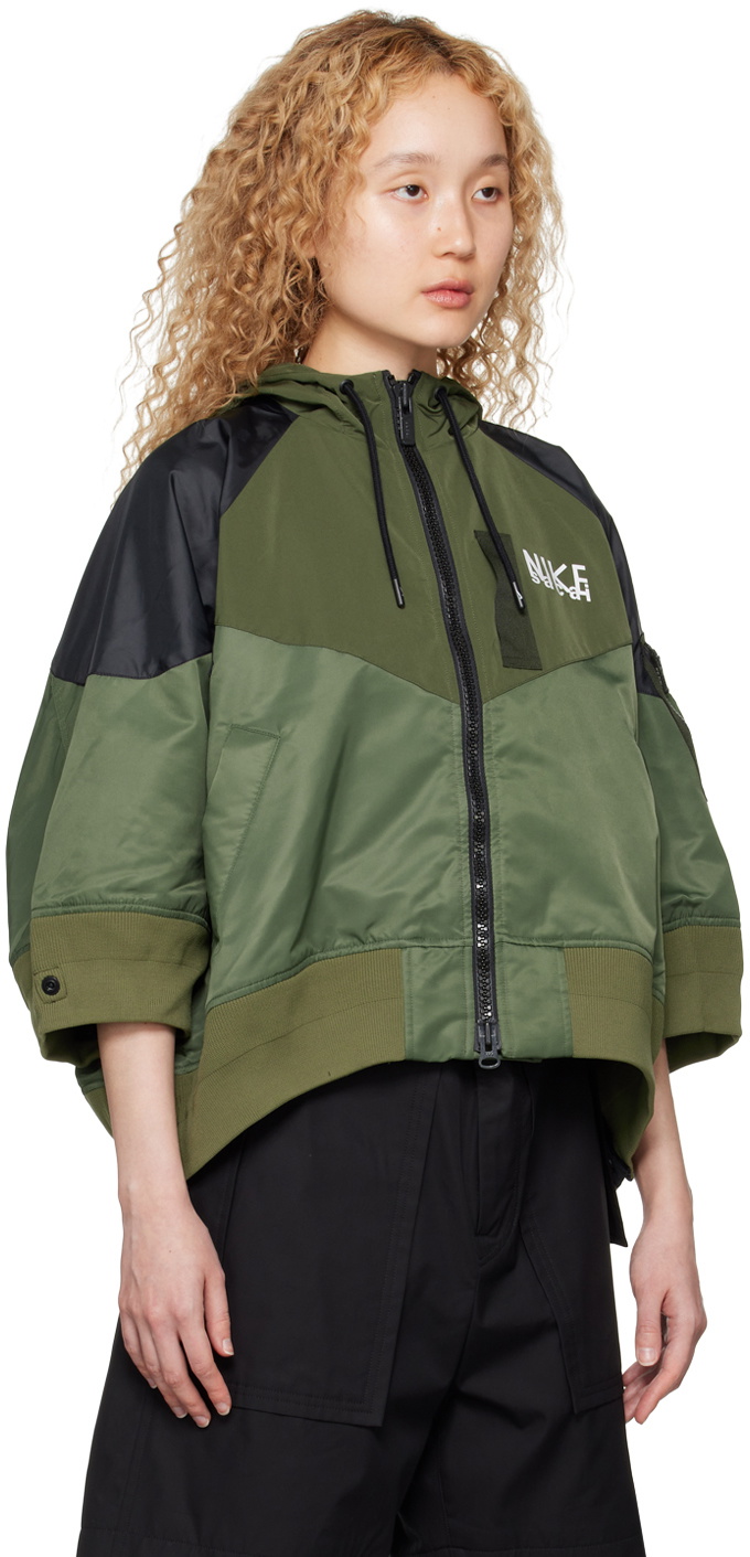 Nike Sacai ナイロンジャケット カーキ Nike Khaki sacai Edition Jacket Nike