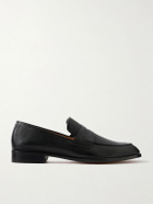 Mr P. - Alder Full-Grain Leather Penny Loafers - Black