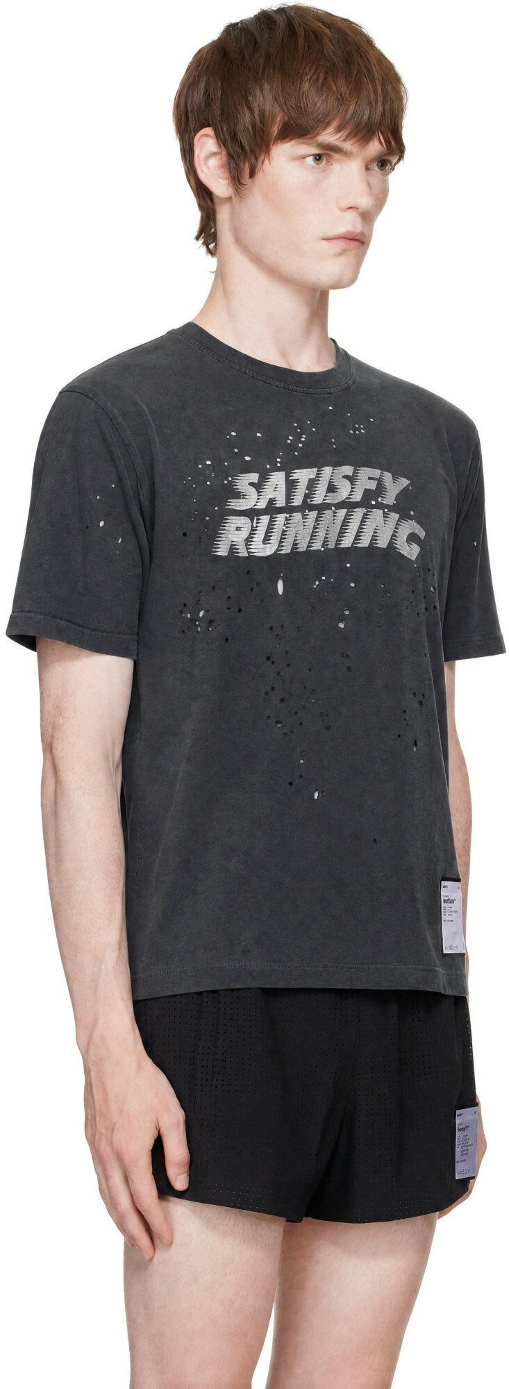 Satisfy Gray MothTech T-shirt