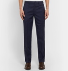 Incotex - Tapered Wool Trousers - Blue