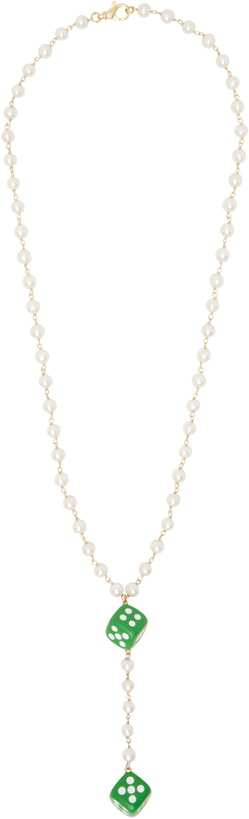Photo: VEERT 'The Pearl Dice Rosary' Necklace