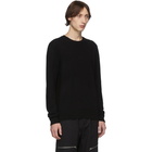 rag and bone Black Cashmere Haldon Sweater