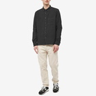 YMC Men's Dean Corduroy Shirt in Black