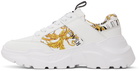 Versace Jeans Couture White Chain Couture Speedtrack Sneakers