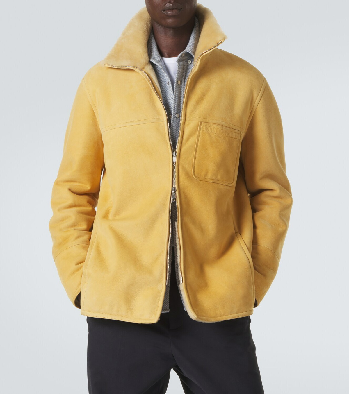 Umit Benan Bruno reversible leather jacket