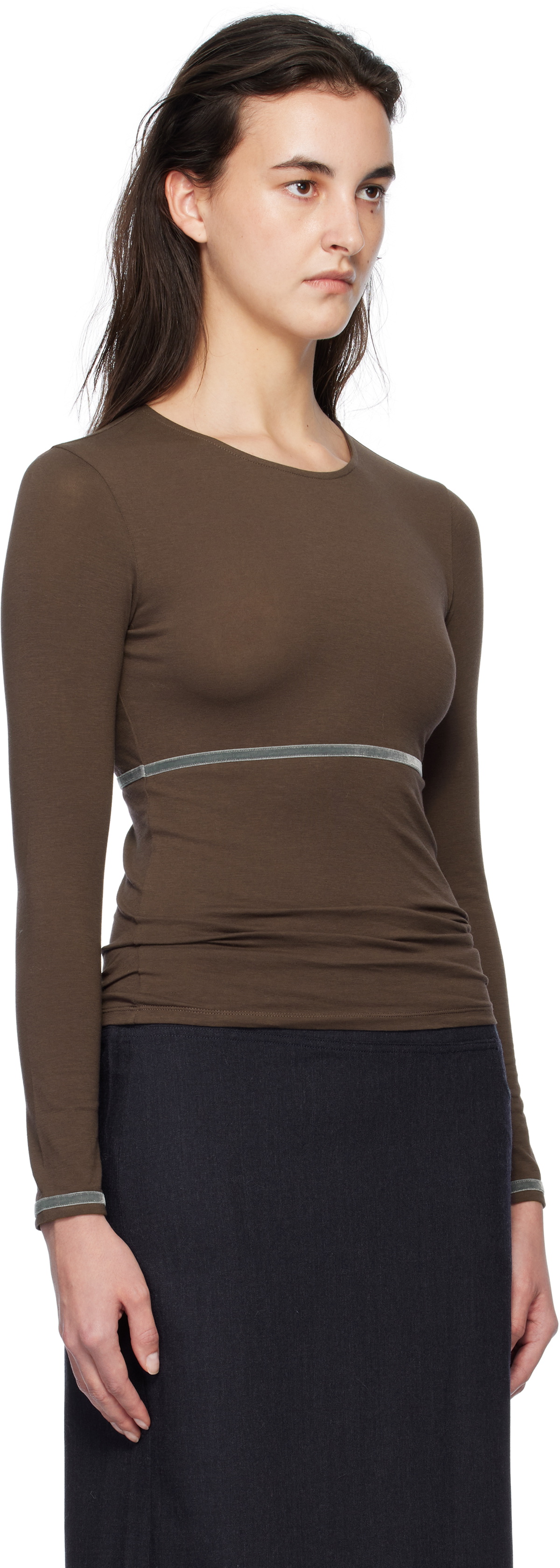 Paloma Wool Brown Bamboo T-shirt Paloma Wool