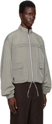 colbo Gray Ripstop Track Jacket