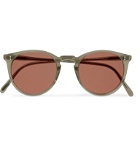 Oliver Peoples - O'Malley Round-Frame Acetate Sunglasses - Green