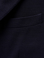 Boglioli - K-Jacket Slim-Fit Unstructured Wool and Cotton-Blend Blazer - Blue