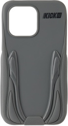 Urban Sophistication Gray 'The Kick' iPhone 14 Pro Max Case