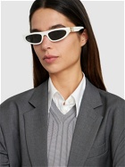 MIU MIU Cat-eye Mask Acetate Sunglasses
