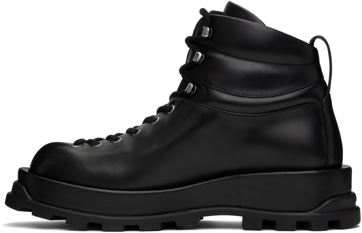 Jil Sander Black Ankle Boots