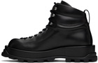 Jil Sander Black Ankle Boots