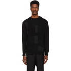 Comme des Garcons Homme Black Multifabric Sweater