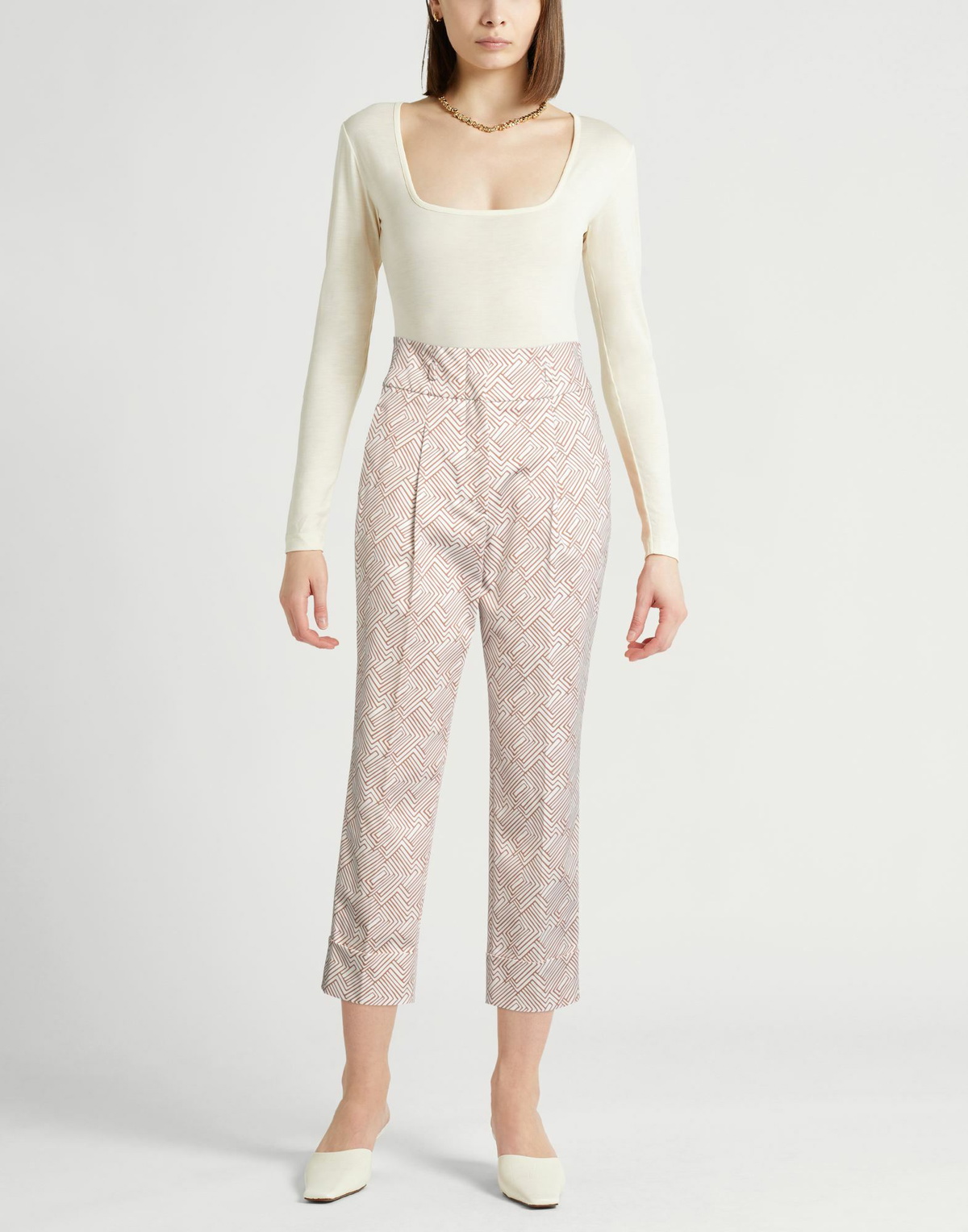 Peserico Womens Pants in Brown