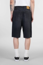 Haikure Jo Shorts In Black Denim