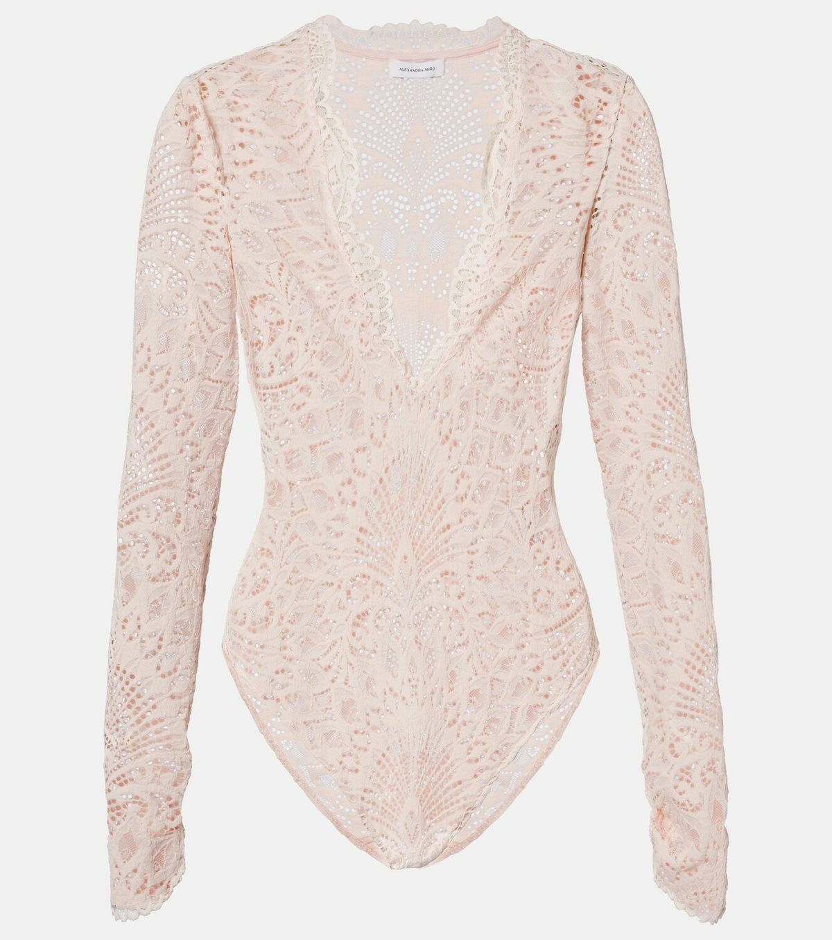 Alexandra Miro Ariella sheer lace bodysuit