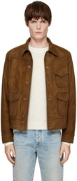 RRL Brown Roughout Suede Jacket