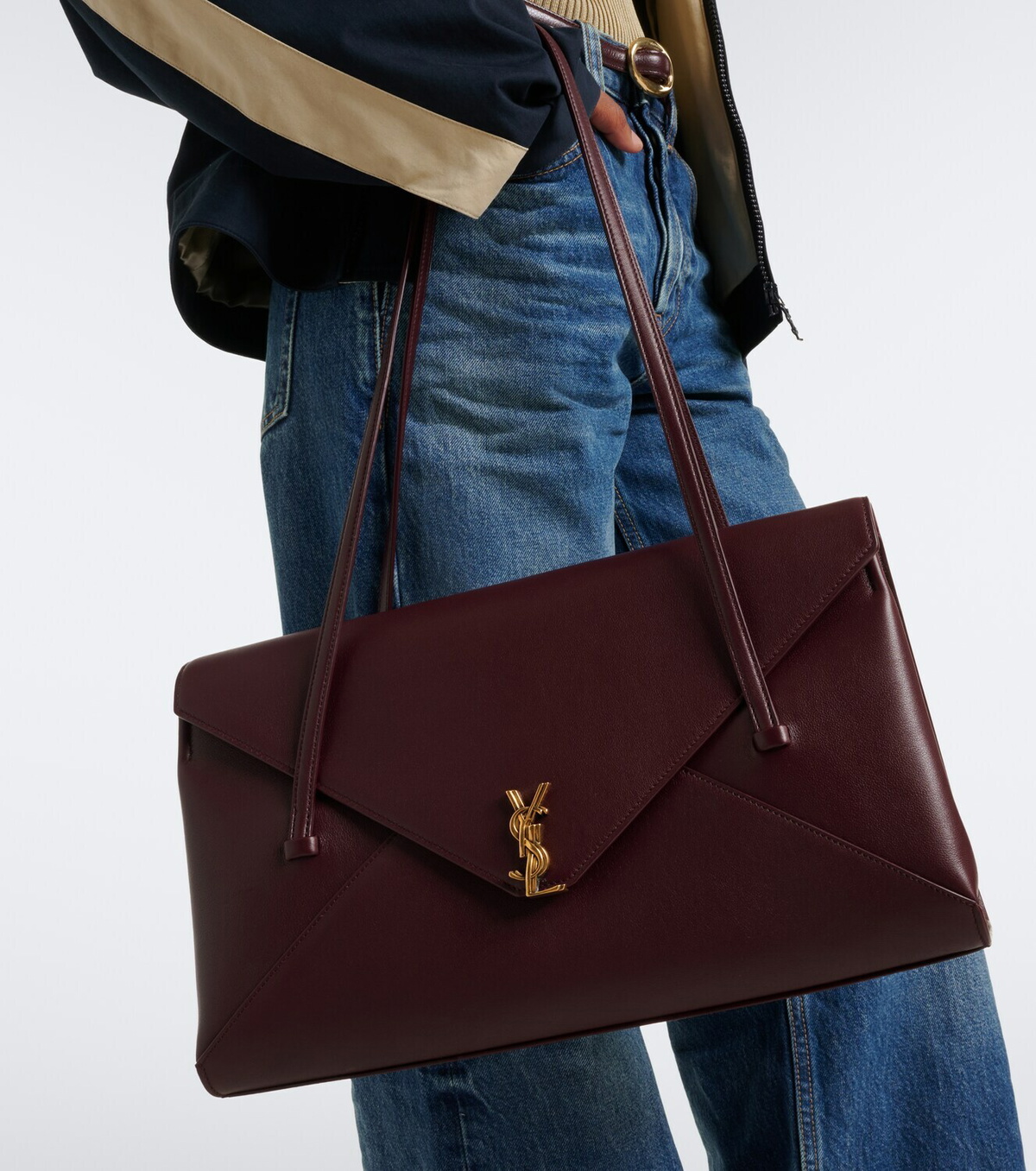 Saint Laurent Simone Medium leather shoulder bag