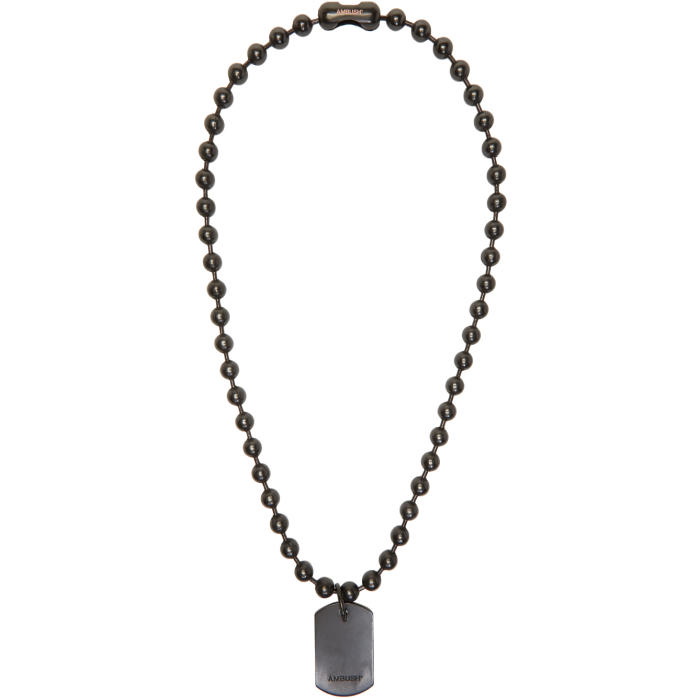 Photo: Ambush Black Limited Edition Classic Chain 4 Necklace