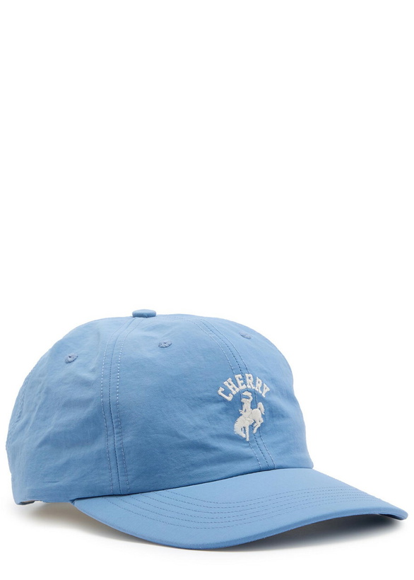 Photo: Cherry Los Angeles Western Embroidered Nylon cap - Blue - One Size