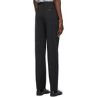 Off-White Black Formal Trousers