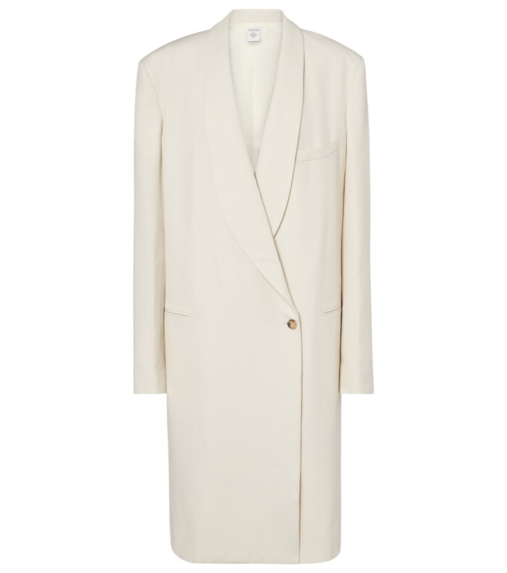 Photo: Calvin Klein Collection Evelyn double-breasted wool coat