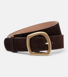 Gabriela Hearst Simone suede belt