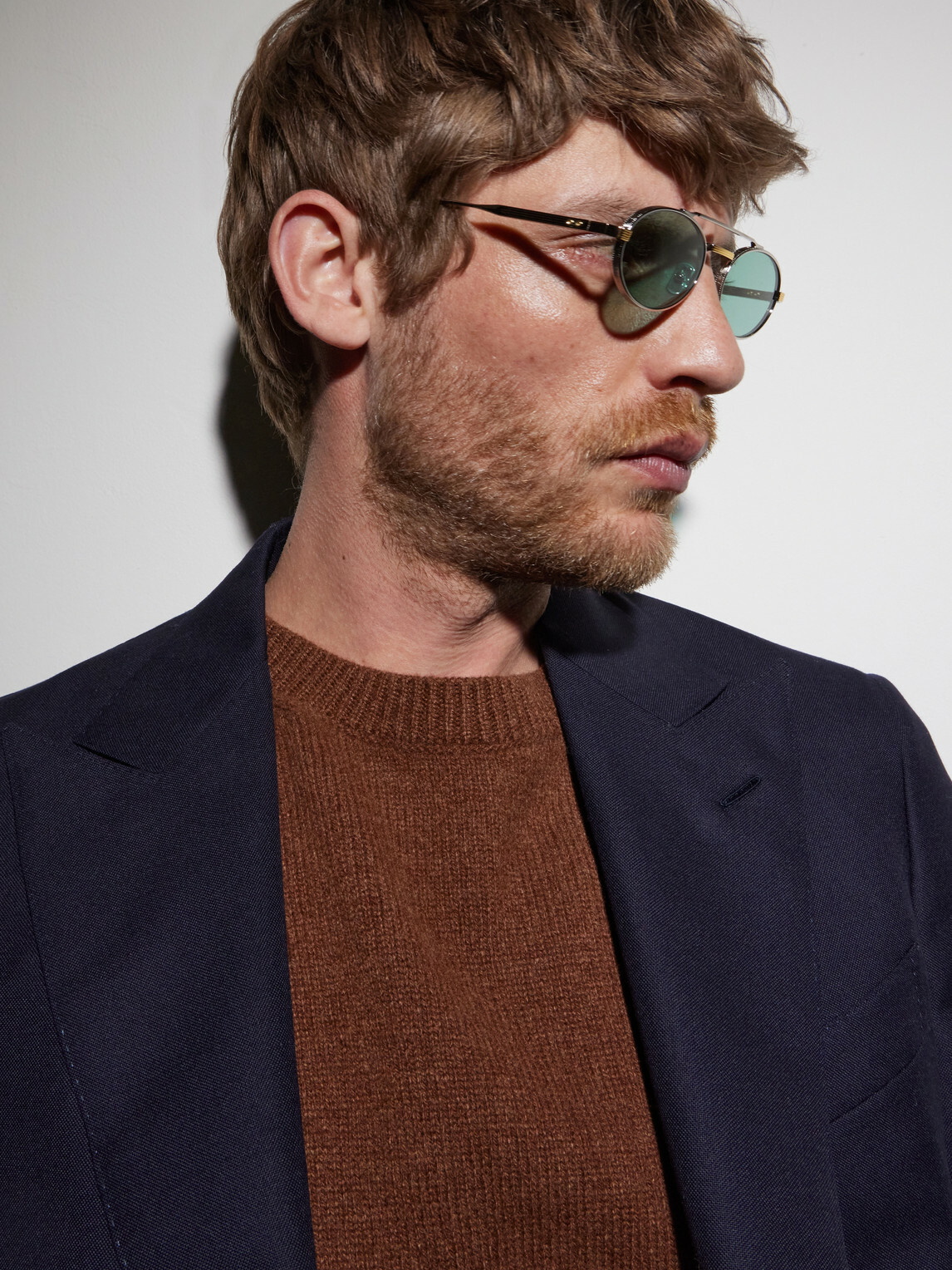 Cutler and Gross - 1427 Round-Frame Silver-Tone Sunglasses