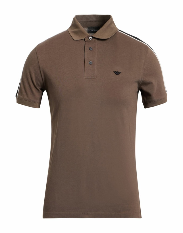 Photo: Emporio Armani Mens Polo shirt Taupe