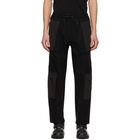 Juun.J Black Wool Cargo Pants