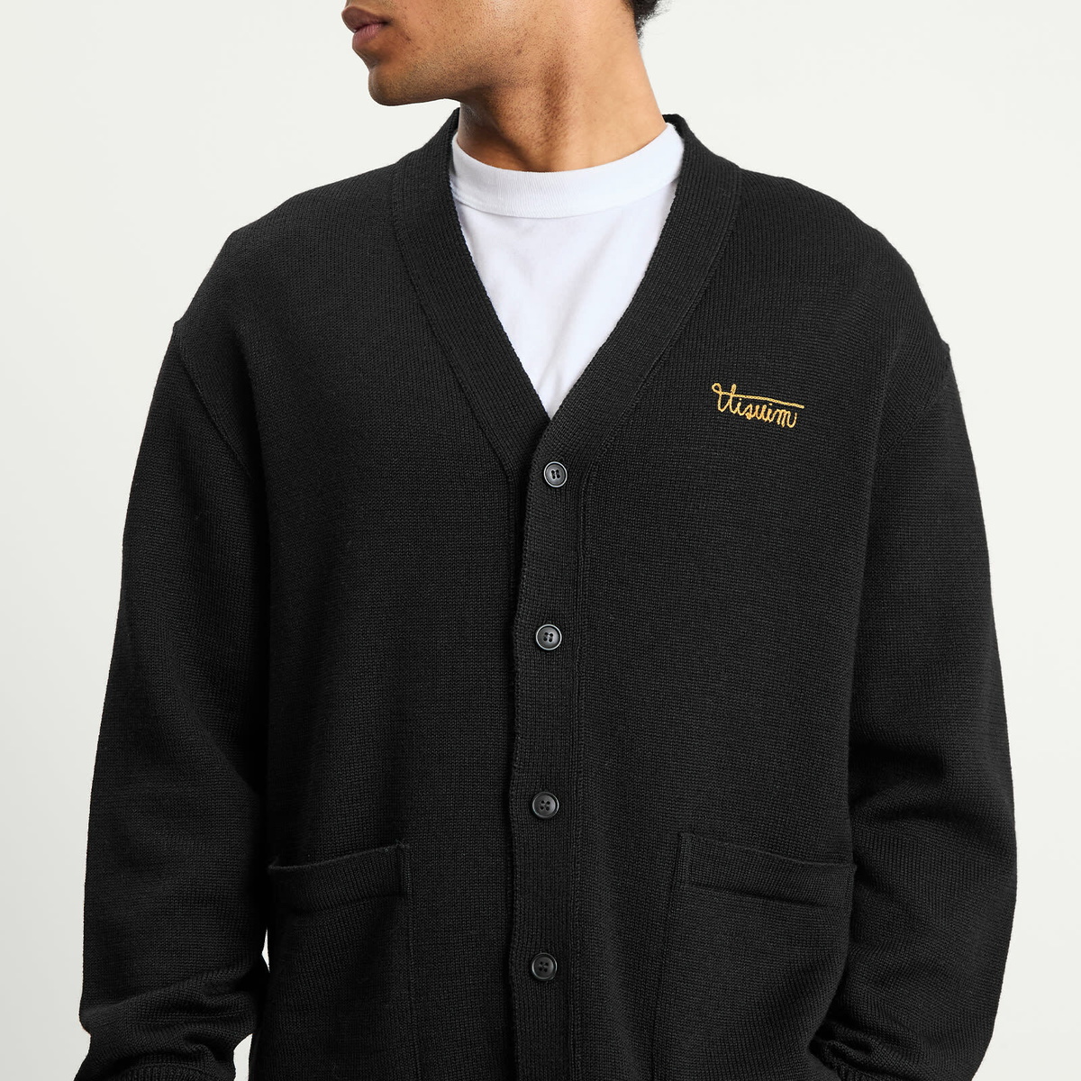 Visvim Men's Selmer Cardigan in Black