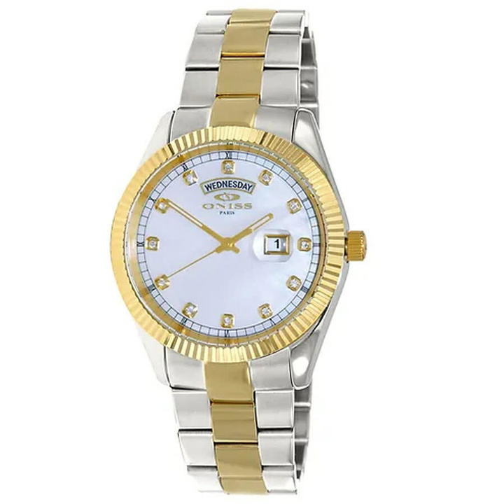 Photo: Oniss ONZ3881 White Dial Mens Watch ON3881-2TWT