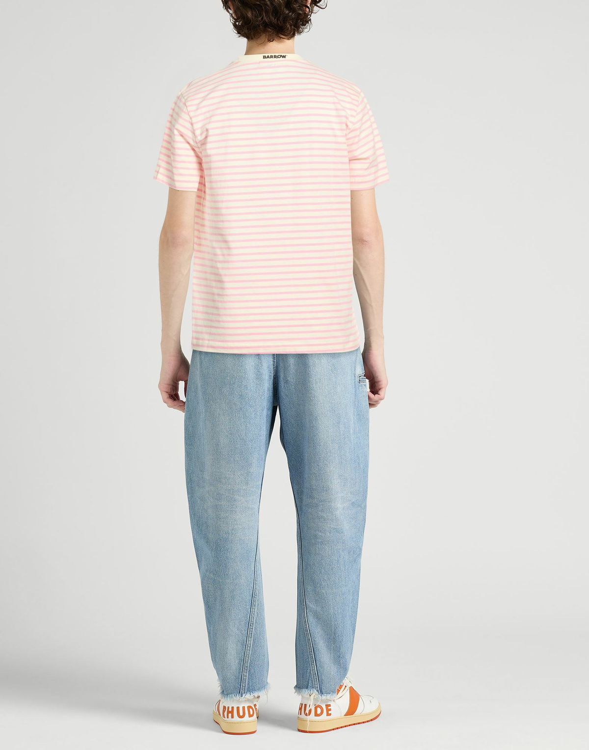 Barrow Mens T-shirt in Pink