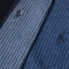 Polo Ralph Lauren Men's Assorted Sock - 3 Pack in Denim
