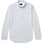 rag & bone - Fit 2 Tomlin Slim-Fit Button-Down Collar Striped Cotton Shirt - White