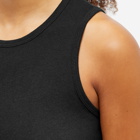 DONNI. Women's Jersey Basic Tank Top in Jet