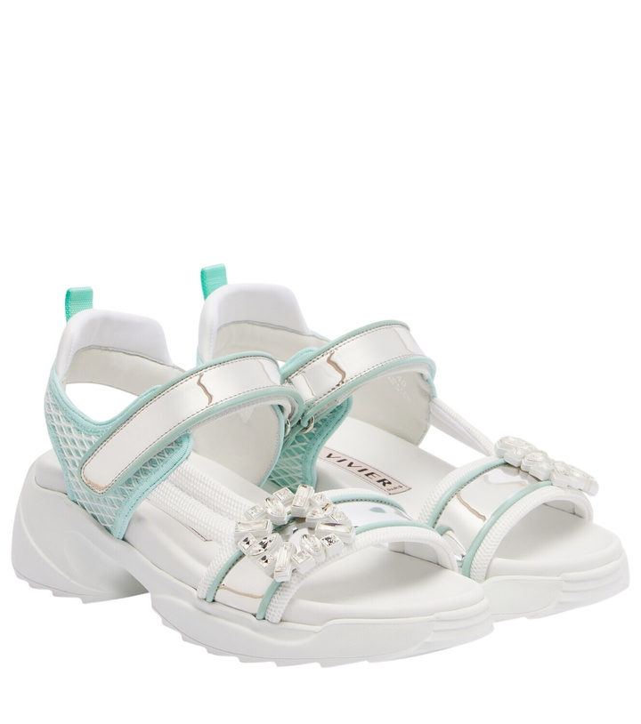 Photo: Roger Vivier Viv' Run embellished sandals
