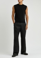 Dries Van Noten Mirror Cotton Vest Black
