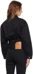 JACQUEMUS Black La Casa 'La veste de-Nîmes' Denim Jacket